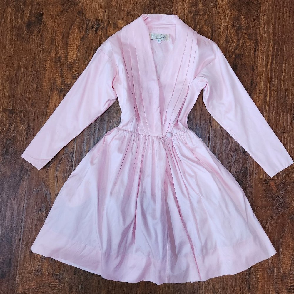 Vintage pink poof dress